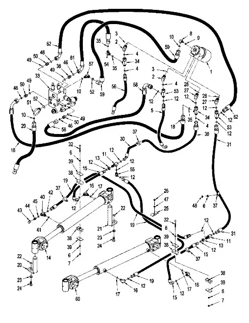 87440932 - шланг в сборе
